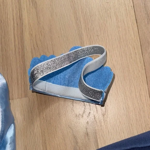 Disney Glittery Blue Princess Costume - Picture 11 of 16